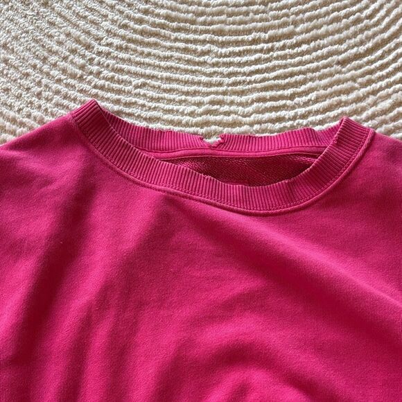 Aerie Vibrant Pink Pullover - Picture 4 of 10